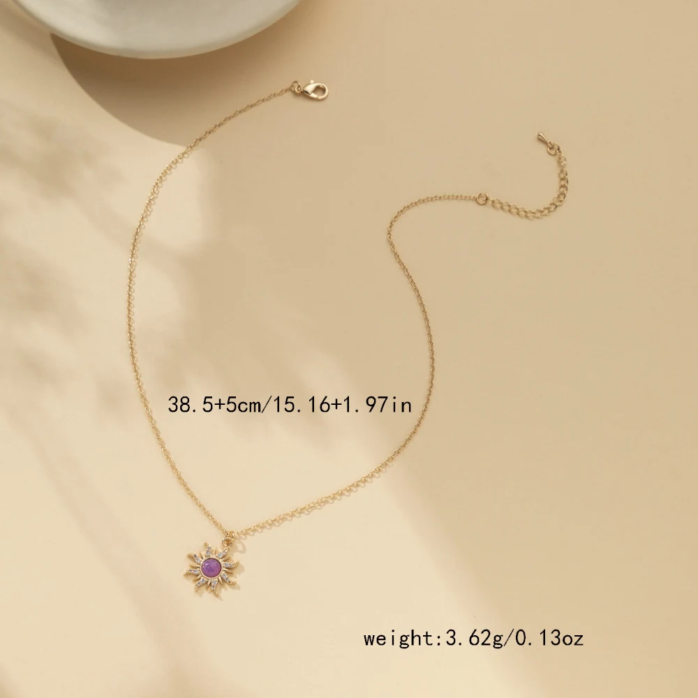 Title 1, Collier en zircon avec bague vintage et incrust...