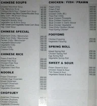 Elora Restaurant - Hotel Yuvraj menu 2