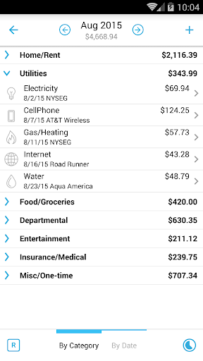 Home Budget with Sync Lite