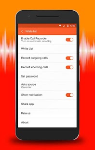 Call recorder Screenshot