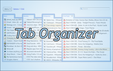 Tab Organizer chrome extension