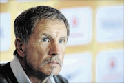 WANTED:  Stuart Baxter during the Kaizer Chiefs press conference at the Chiefs Village in  Naturena yesterday
         Photo: Lefty Shivambu/Gallo Images