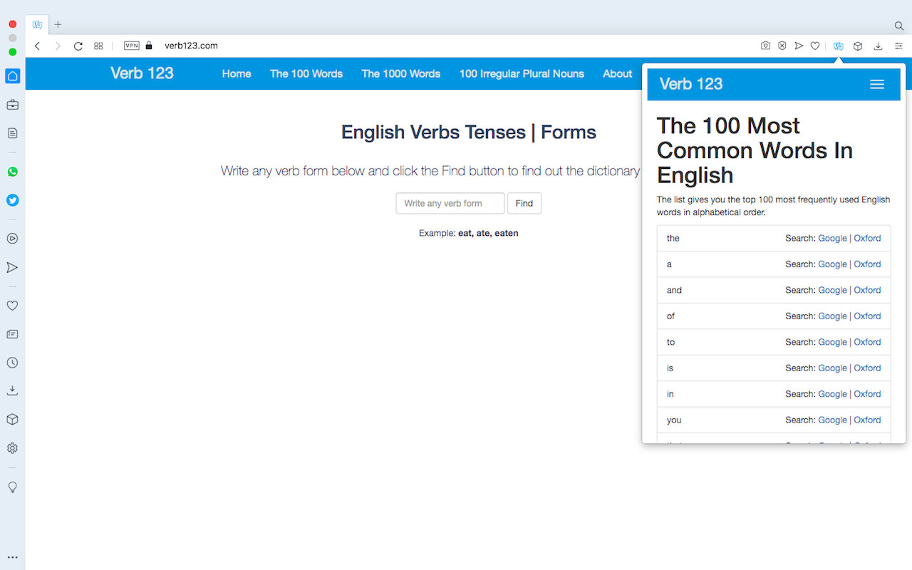 Verb123 | English Verbs Tenses Preview image 5