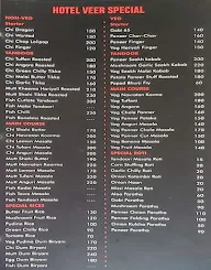 Hotel Veer Bar & Restro menu 3