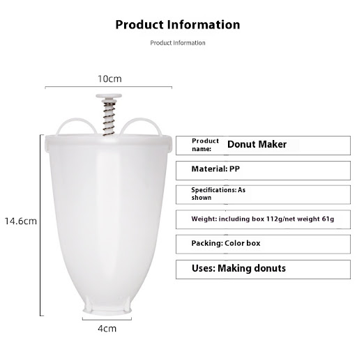 Title 5, Simple Household Donut Maker Baking Mold. Bake ...