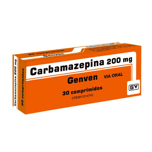 Carbamazepina 200Mg 30 Comprimidos  Genven