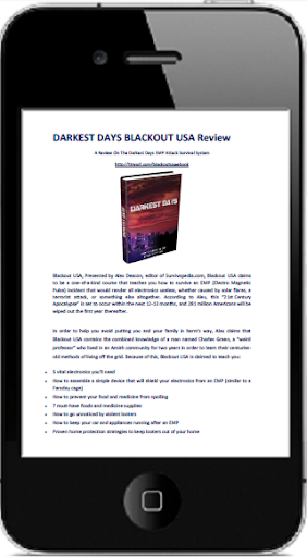 Darkest Days Black Out USA