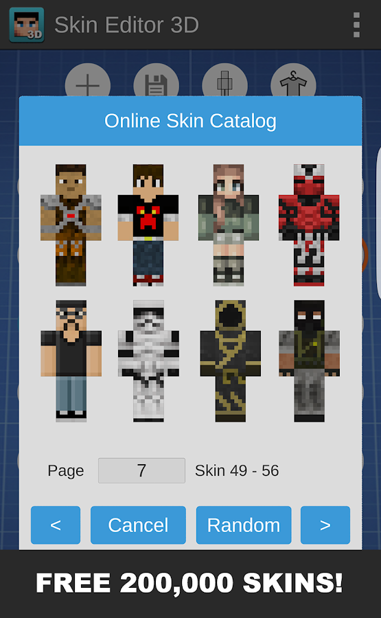  Skin  Editor  3D for Minecraft  Android Apps on Google Play