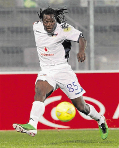 INSTANT HIT: Chippa United striker Benjani MwaruwariPhoto: Gallo Images