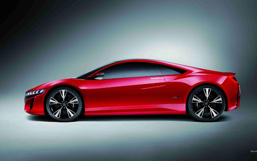 Sleek Red Sports Car Captured in Dramatic screenshot 2