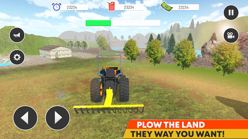 Screenshot Future Farming Tractor Drive