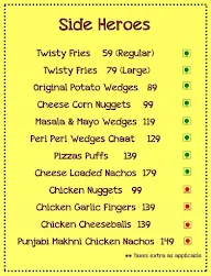 Beyond Burgers menu 5