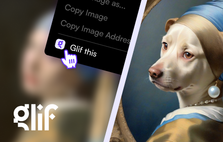 Glif: Remix the web with AI small promo image