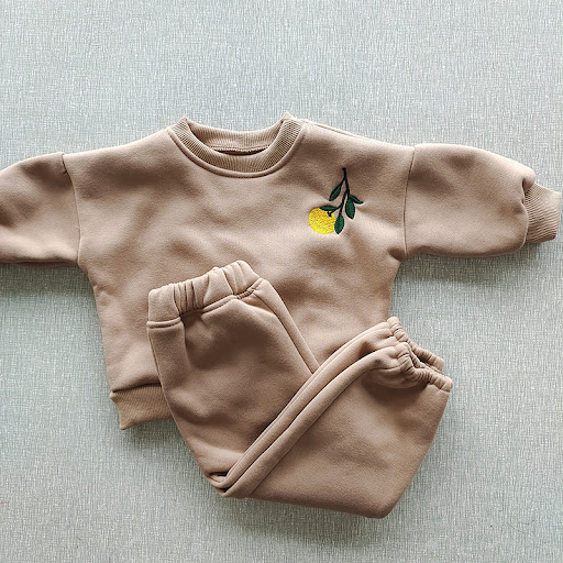 Title 10, Autumn & Winter Fleece Lined Chrysanthemum Embr...
