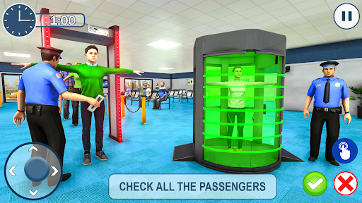 Screenshot Airport Security Time Airplane