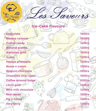 Les Saveurs menu 6