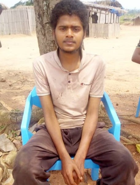 Salim Rashid Mohamed alias Chotara or Turki Salim after his arrest in DRC on January 28- Handout