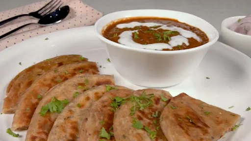 Aalo Pyaz Paratha 2 With Daal Thali [for Serving 1]