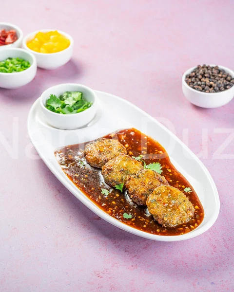 Veg Manchurian (4 Pcs)