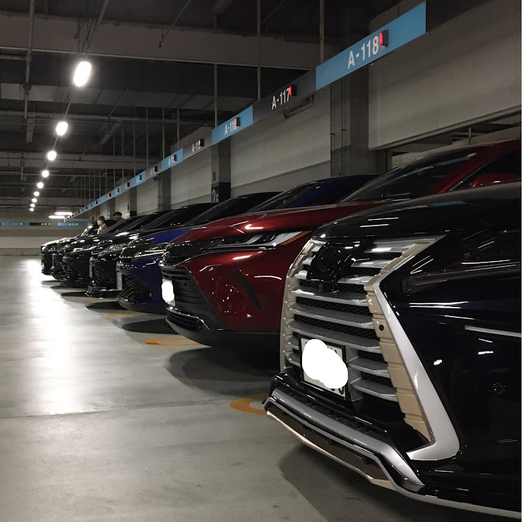 ハリアーのホワイト餃子ミーティング・オフ会・話に夢中で写真あまり撮ってませんでした・今日は飛ばないお嬢さんに関するカスタム事例の投稿画像2枚目