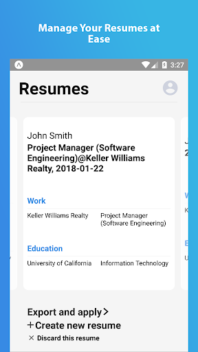 Glever Resume Builder