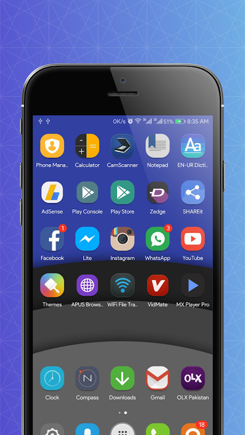 Colors Icon Pack for Huawei Emuiのおすすめ画像2