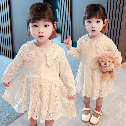 Title 2, Baby Dress Children Korean Suit New Princess Dr...
