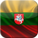 Flag of Lithuania 3D Wallpaper icon