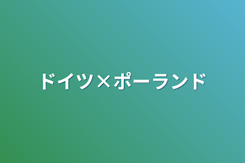 ドイツ×ポーランド