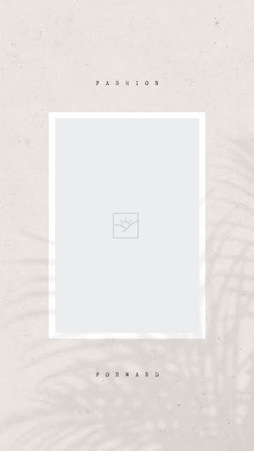 Palm Shadow Blank - Facebook Story template