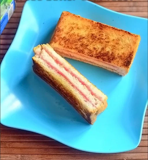 Bread Toast Butter Jam Sandwich