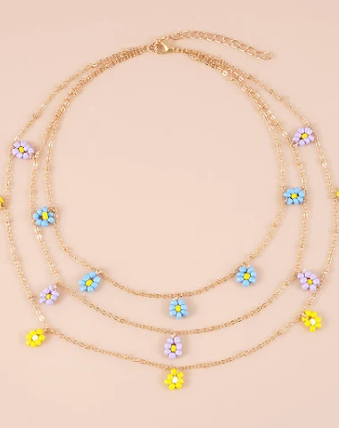 Creative Dopamine Bead Necklace Sim - 3