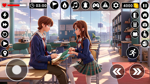 Screenshot Virtual High School Girl Games