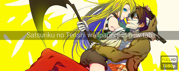 Satsuriku no Tenshi Wallpapers New Tab marquee promo image