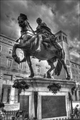 Piacenza a cavallo di Claudio Bottini