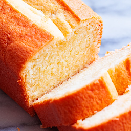 1 Slice Pound Cake - Vanilla or Marble