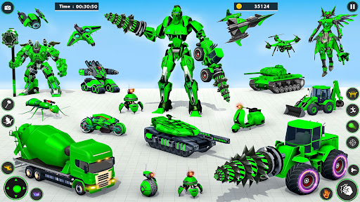 Screenshot Stealth Robot Car Games 3d