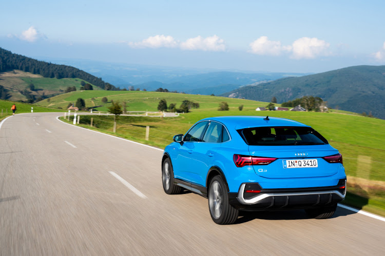 The Q3 Sportback is available with two engines from launch.