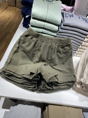 Title 5, Womens Cotton Sports Casual Solid Color Split ...