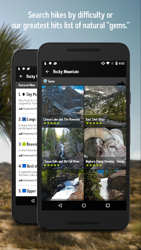 Screenshot National Park Trail Guide