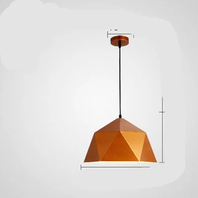 Title 4, Šarene geometrijske kreativne male viseće lampe...