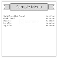 Shahji's - Parantha Express menu 1