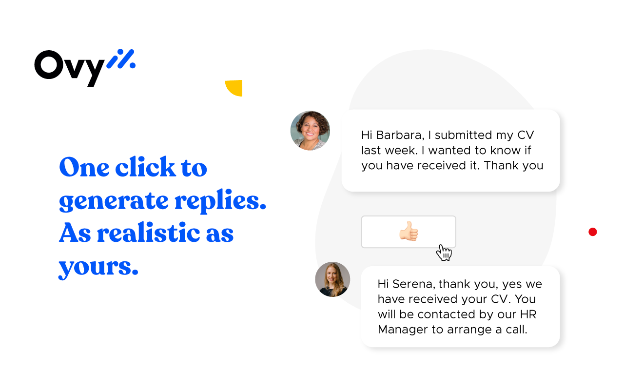 Ovy.ai | One click AI-generated email replies Preview image 4