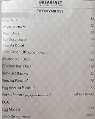 The Kitchen menu 1