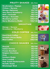 Lassi N Shakes menu 2