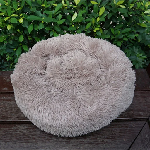 Soft Dog Bed Round Washable Plush Cat Bed House For Dogs Bed Pet Dog Mat Sleeping Dropshipping Center 2022 Best Selling 