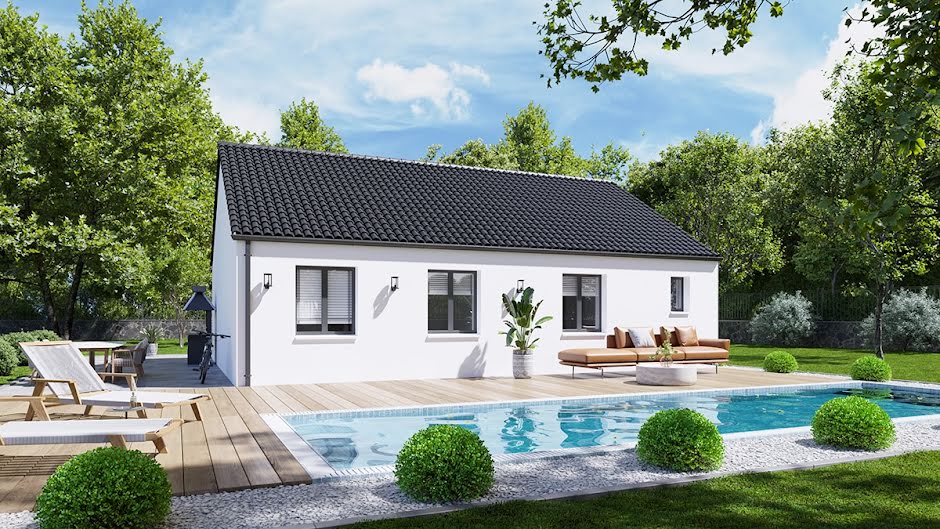 Vente maison neuve 4 pièces 73 m² à Saint-Loup-Géanges (71350), 194 033 €