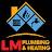 LM Plumbing & Heating Logo