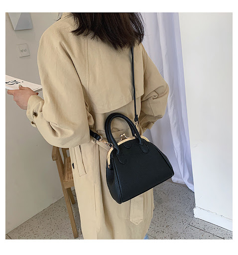Title 2, Borsa messenger alla moda, borsa a conchiglia p...