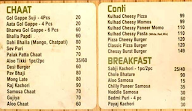 Farebi Chaat menu 3